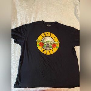Men’s Guns N Roses  Black Graphic Tee size 3xl